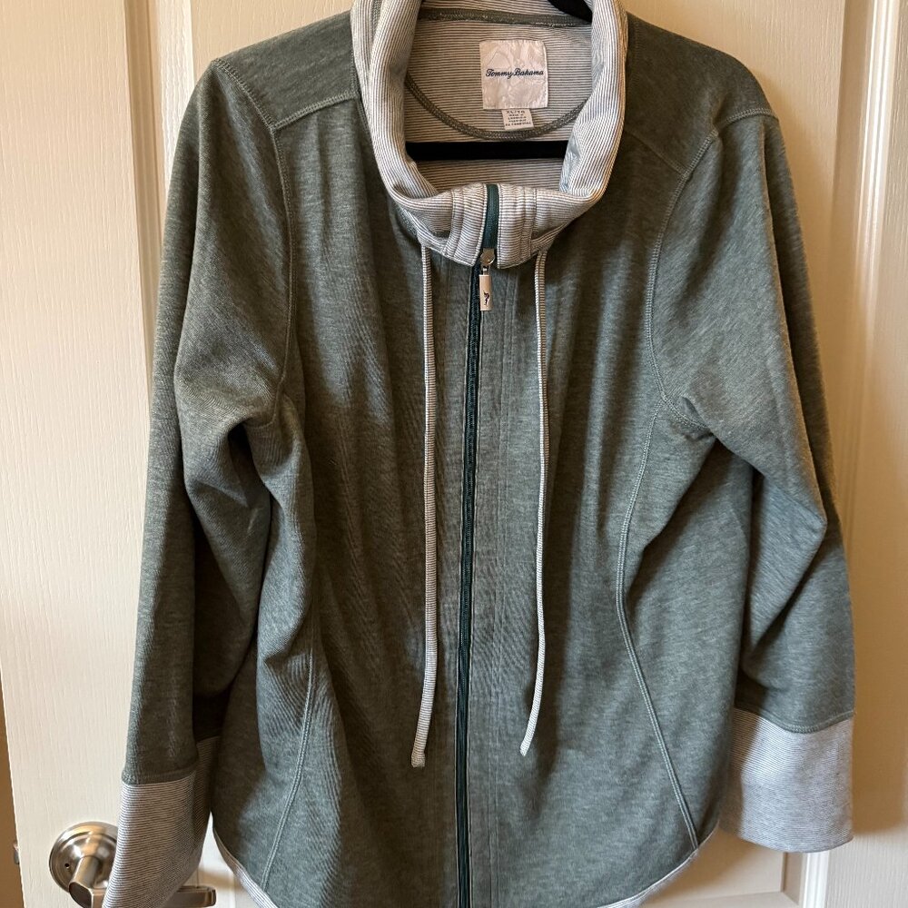 Tommy Bahama Green Full-Zip Jacket